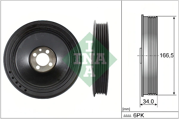 Belt Pulley, crankshaft